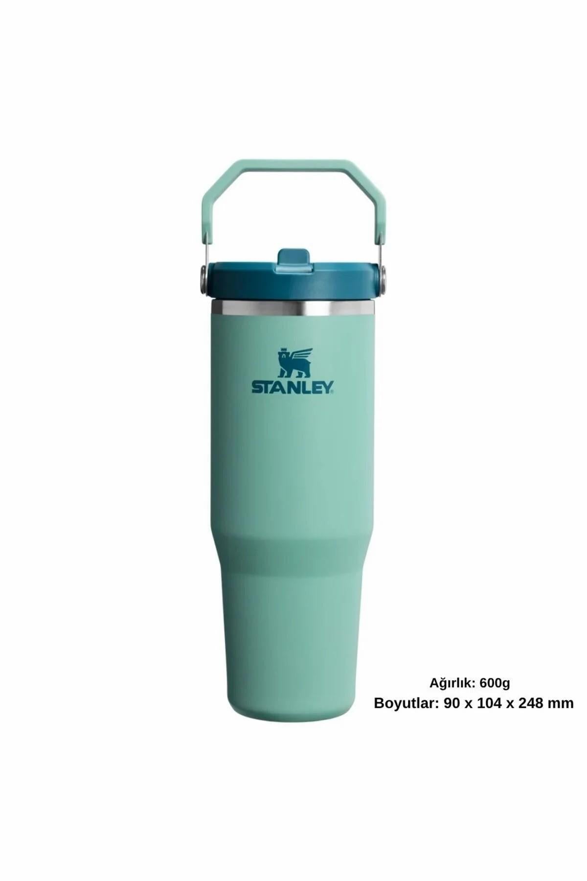 Stanley The IceFlow Flip Straw Termos Yeşil 890 ml