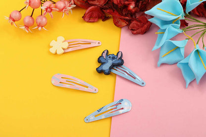 Stitch Çıt Çıt Toka Waves 4lü