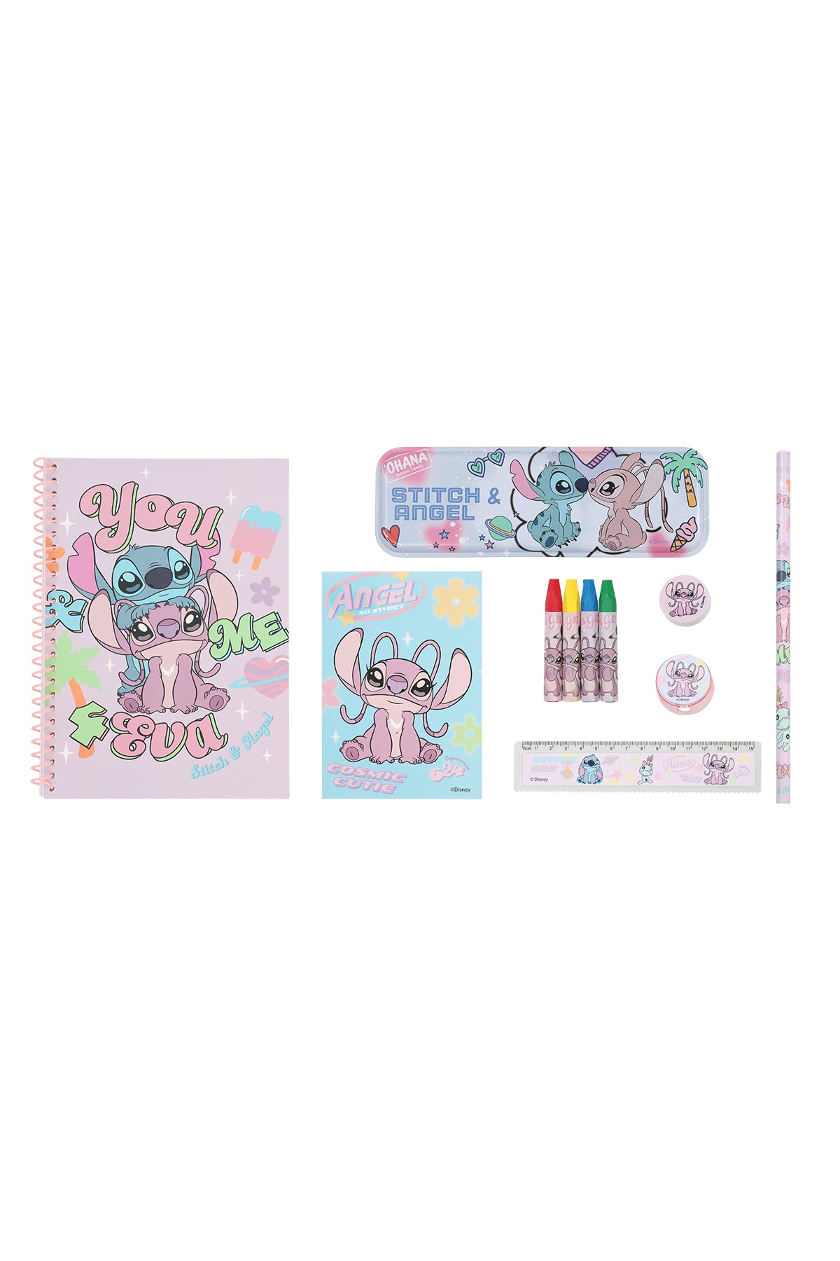 Stitch Cosmic Kırtasiye Seti 11 Parça