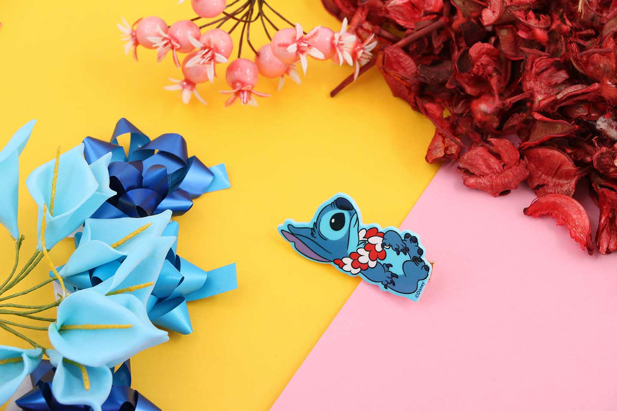 Stitch Klipsli Toka Flower