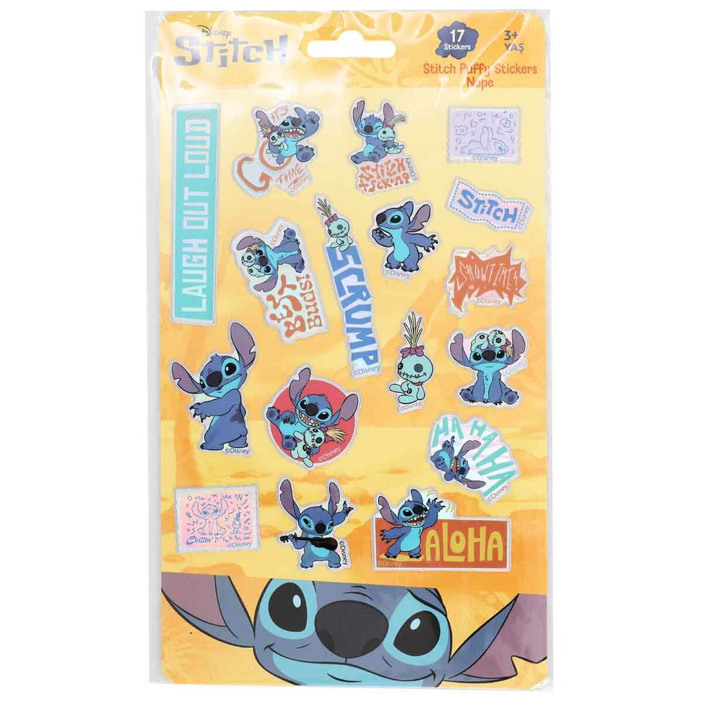 Stitch Puffy Sticker Nope