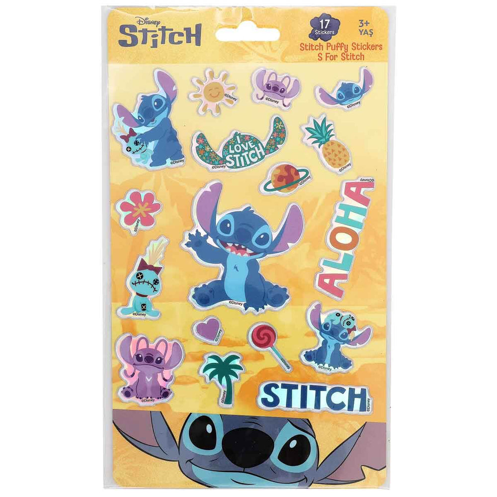 Stitch Puffy Sticker S For Stitch