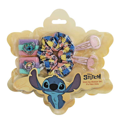 Stitch Saç Aksesuar Seti Aloha 9 Parça
