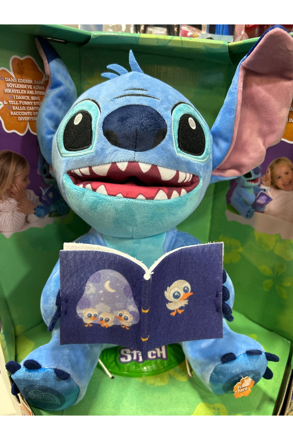 Stitch Storyteller Peluş Sesli ve Işıklı