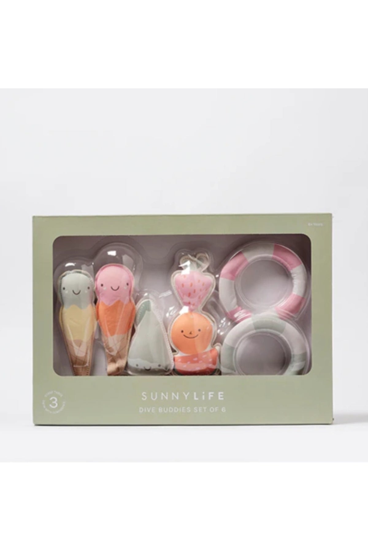 Sunnylife Dalış Havuz Oyuncakları Şeker Pembe