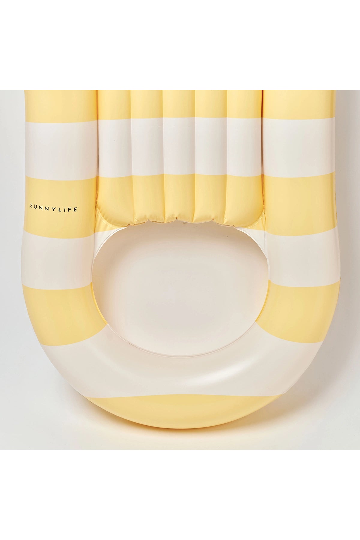 Sunnylife La Mer Limon Stripe Deniz Yatağı