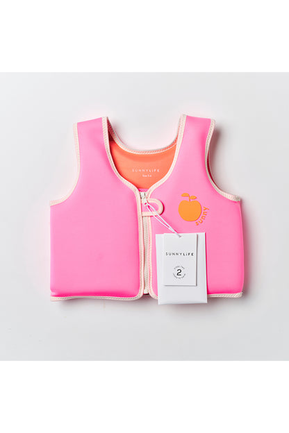 Sunnylife Pink Fruit Can Yeleği 3-6 Yaş