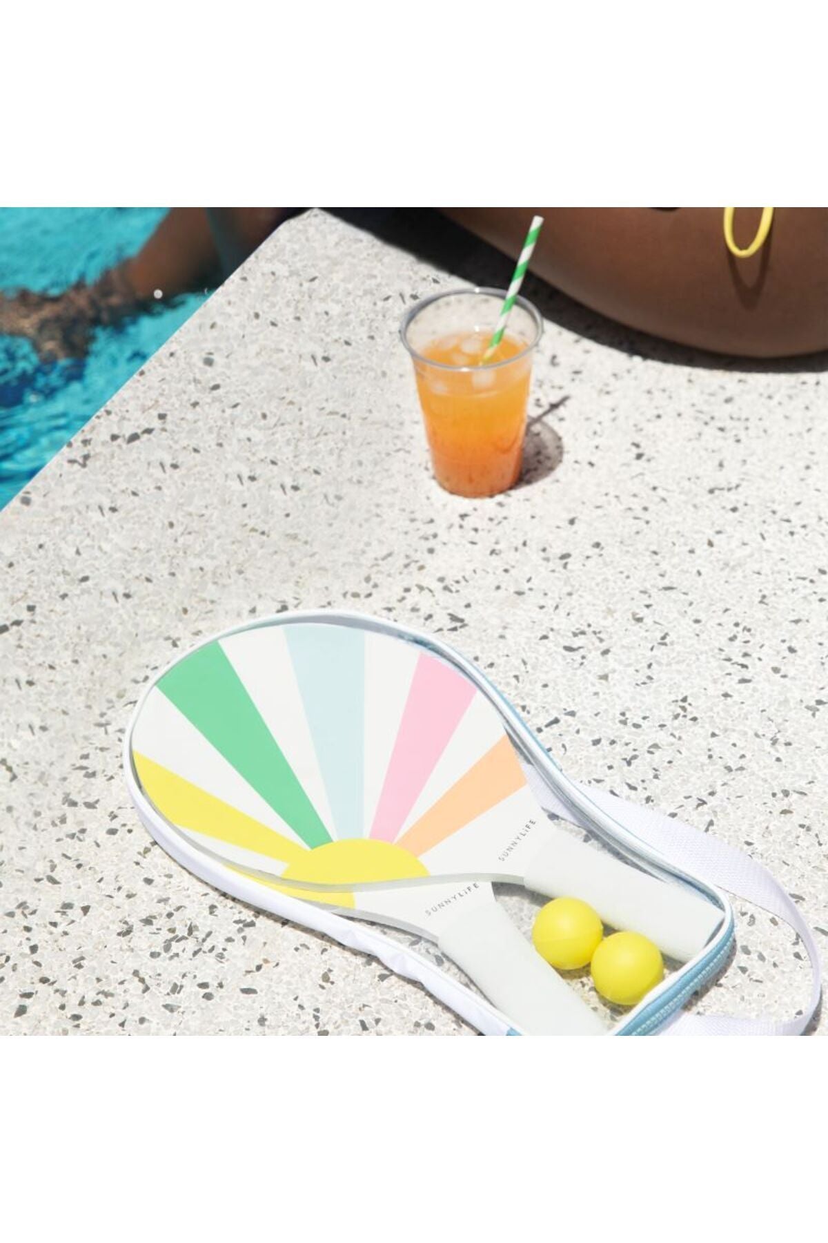 Sunnylife Plaj Raket Seti Pastel