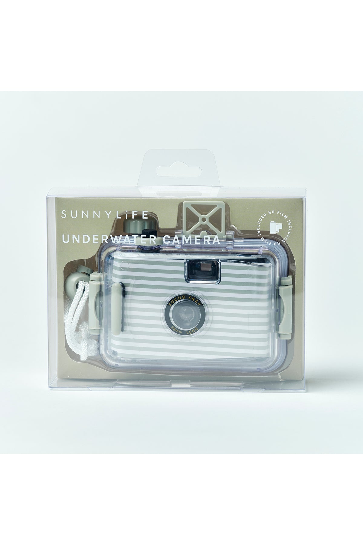 Sunnylife Sualtı Fotoğraf Makinesi Çizgili Yeşil