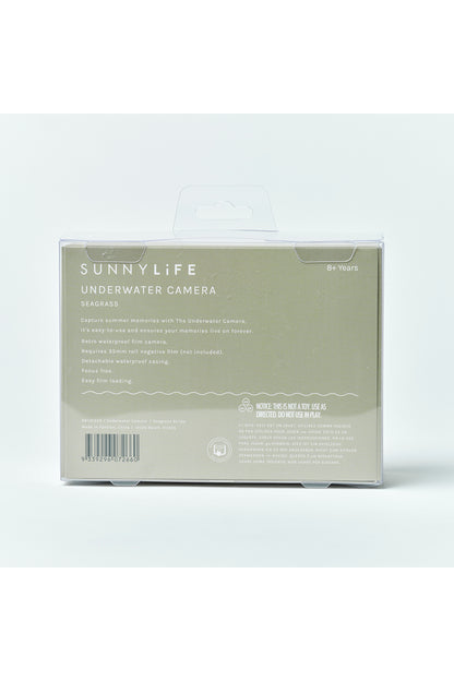 Sunnylife Sualtı Fotoğraf Makinesi Çizgili Yeşil