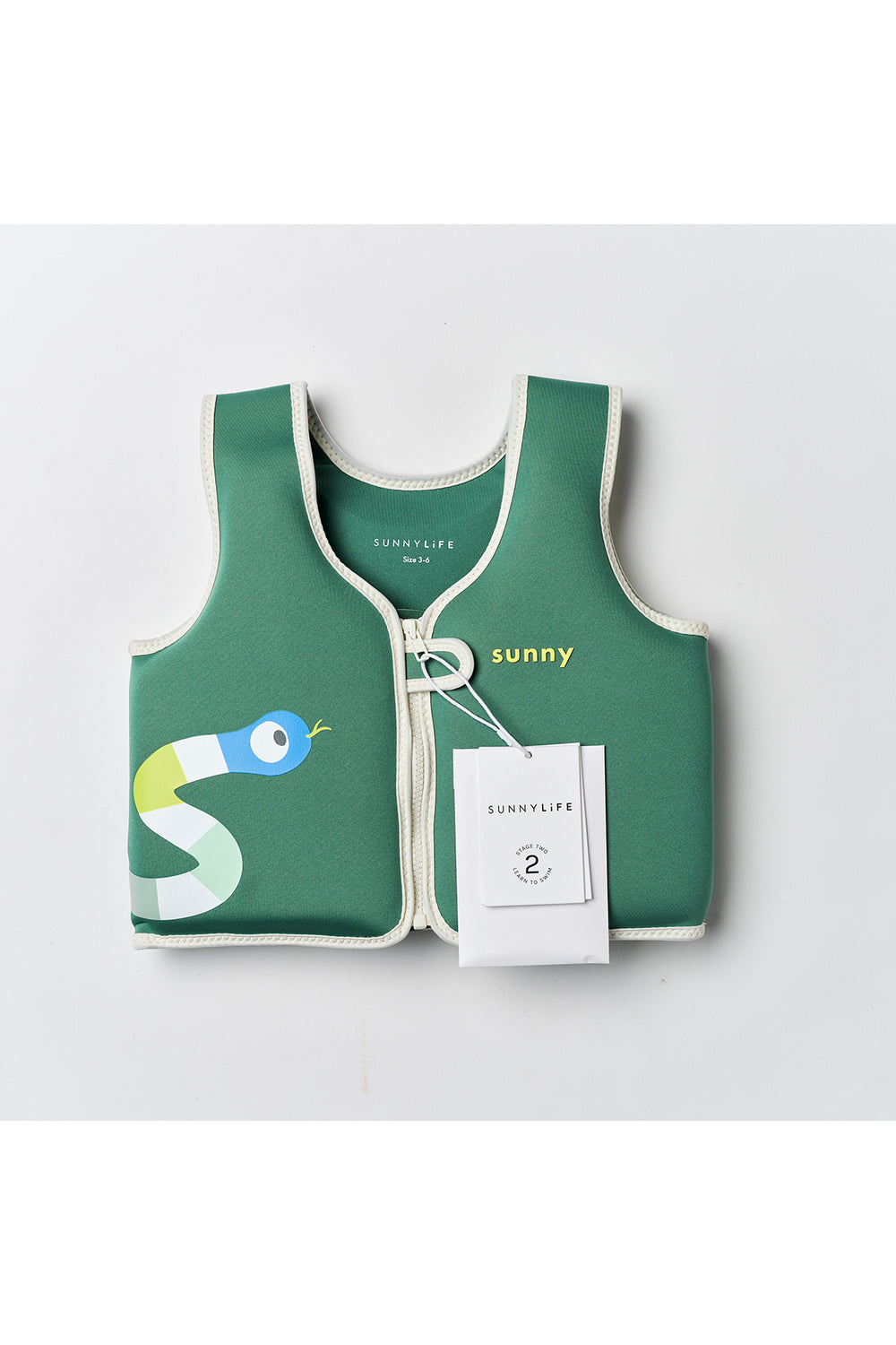 Sunnylife Yılan Can Yeleği Yeşil 3-6 Yaş
