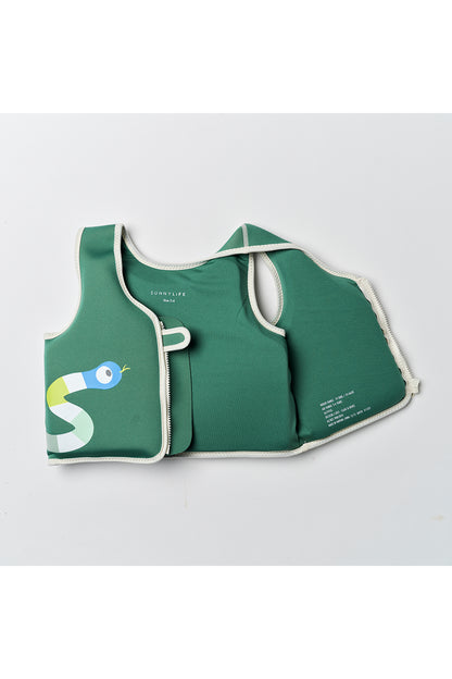 Sunnylife Yılan Can Yeleği Yeşil 3-6 Yaş