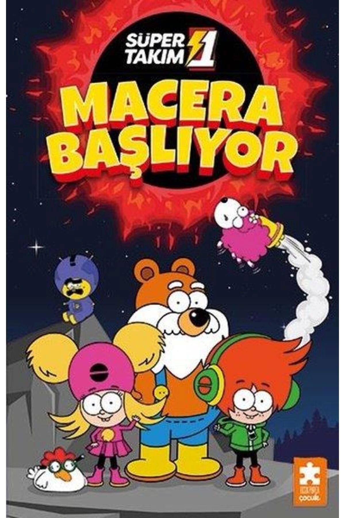 Süper 1 Takım Macera Başlıyor 1. Kitap