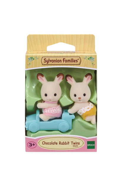 Sylvanian Families Çikolata Tavşan İkiz Bebekleri