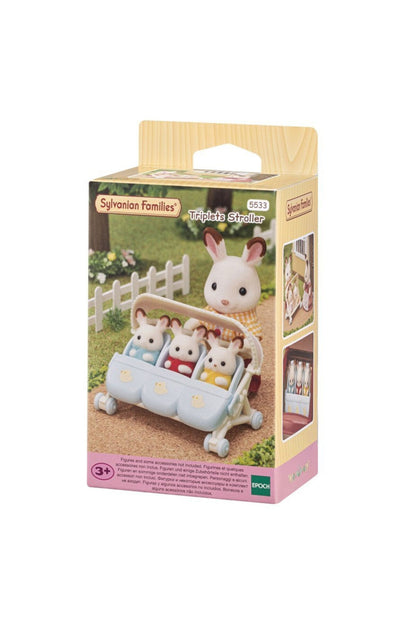Sylvanian Families Üçüz Bebek Arabası