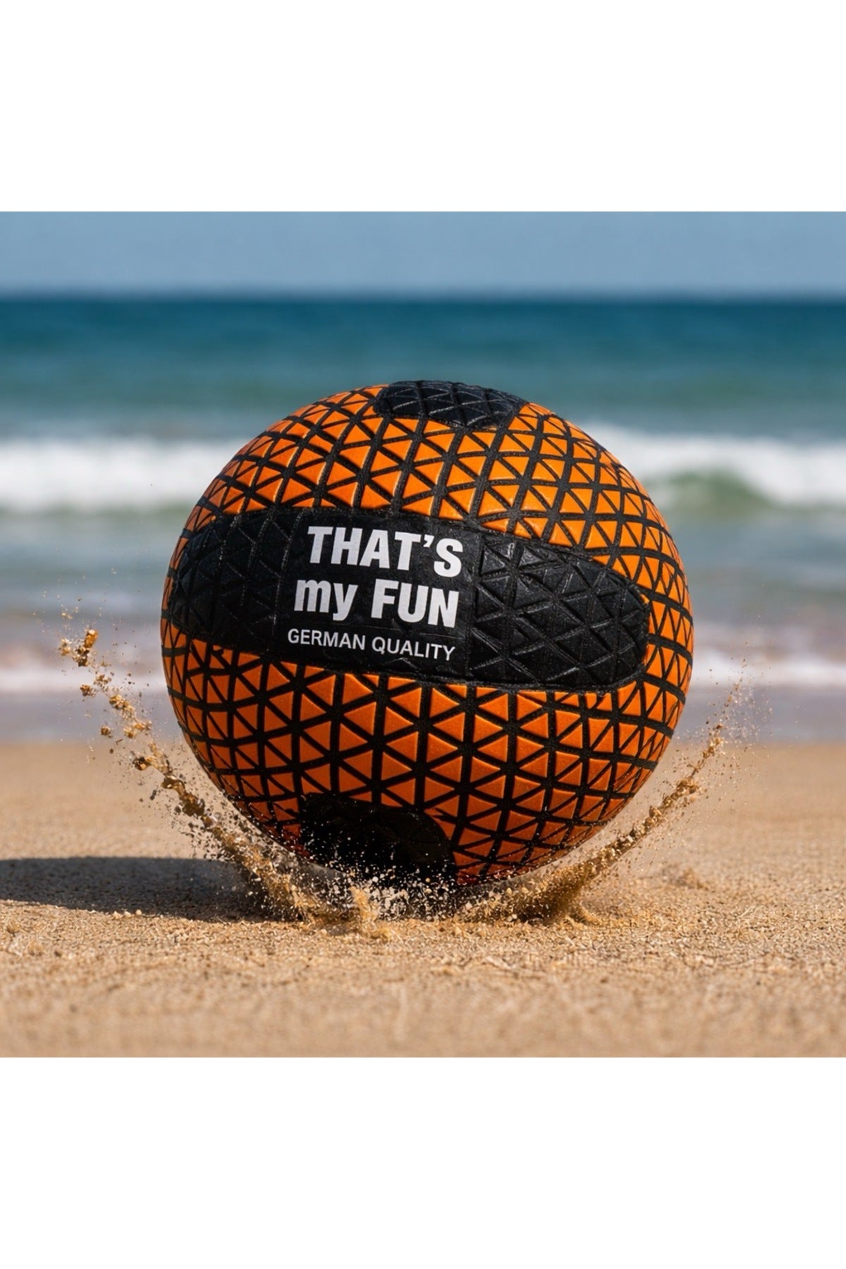 Thats My Fun Plaj Topu NeoGrip Neon Turuncu