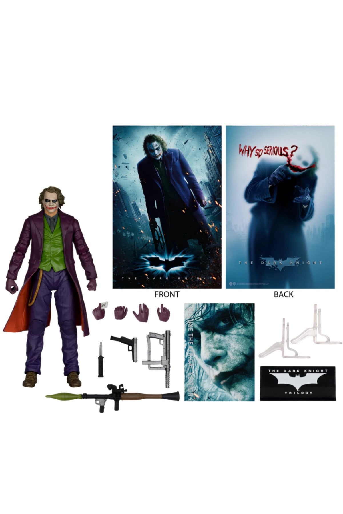 The Dark Knight Joker Figür18 cm
