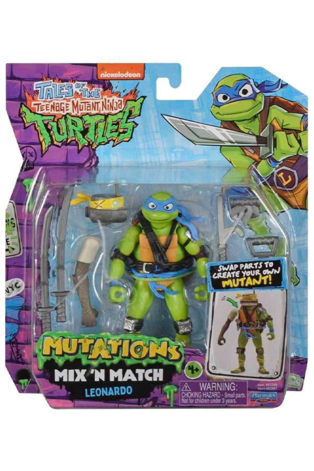 Tmnt Mix N Match Leonardo Figürü 12 cm