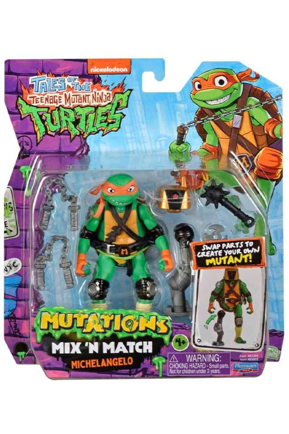 Tmnt Mix N Match Michalengelo Figürü 12 cm