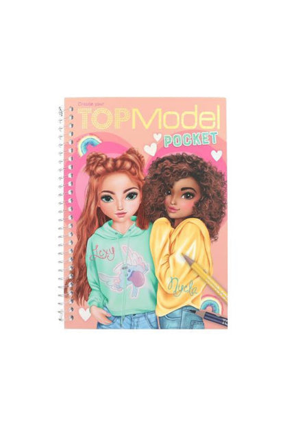 Top Model Boyama Kitabı Cep Boy