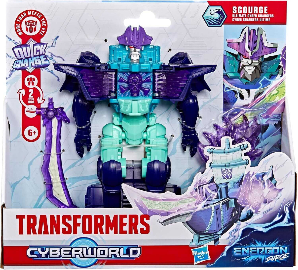 Transformers Cyberworld Ultra Cyber Changer Figür