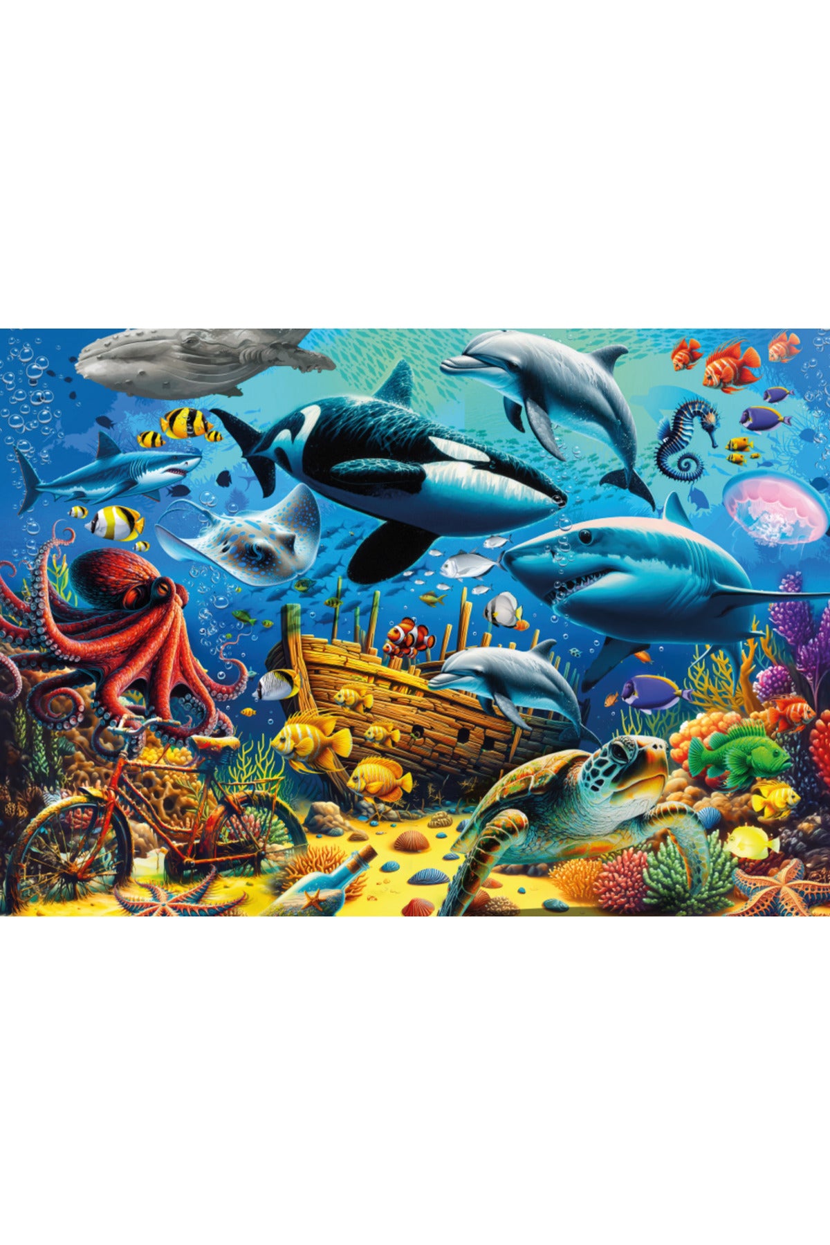 Under Sea World Puzzle 300 Parça