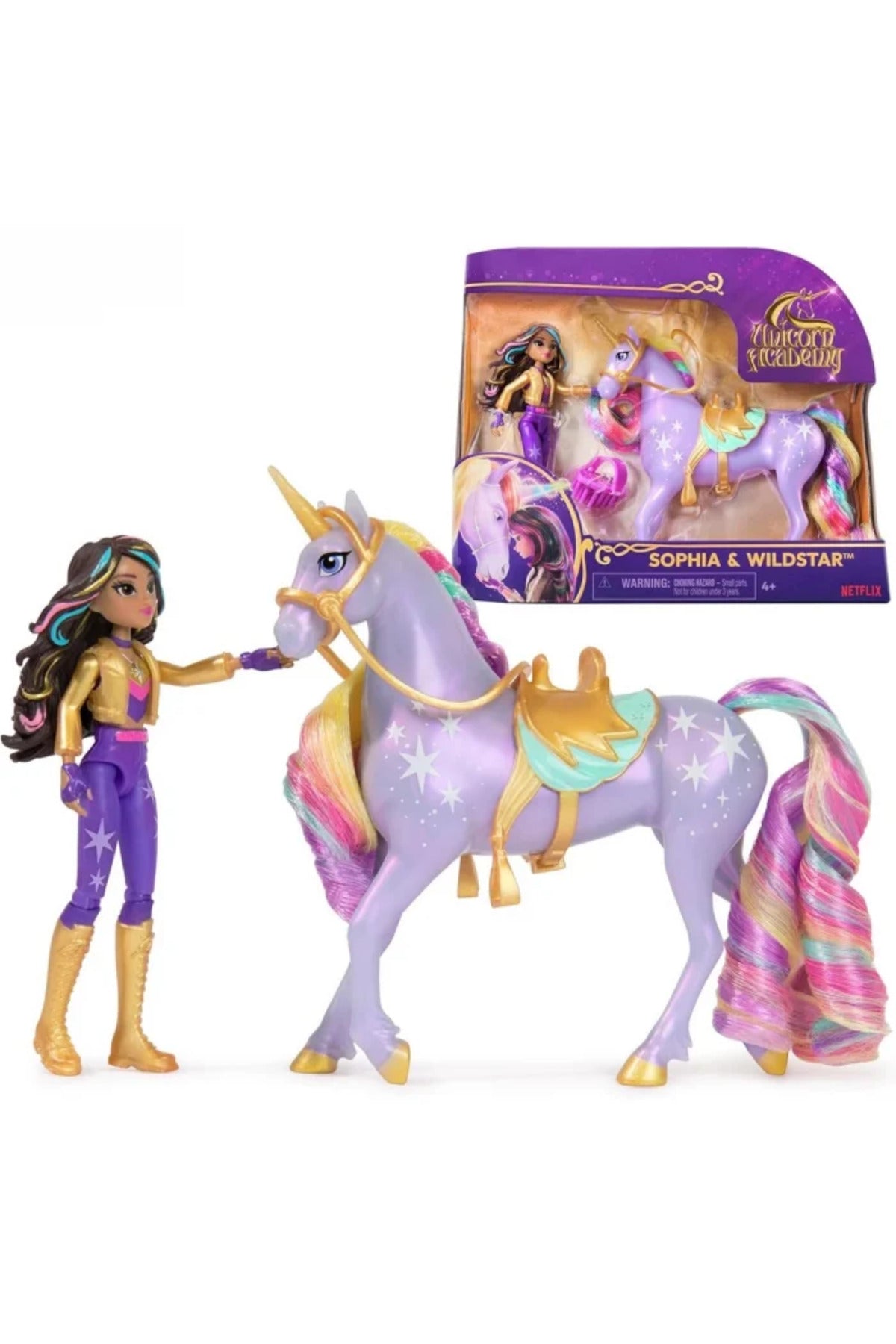 Unicorn Academy Sophia ve Wildstar Figür Seti