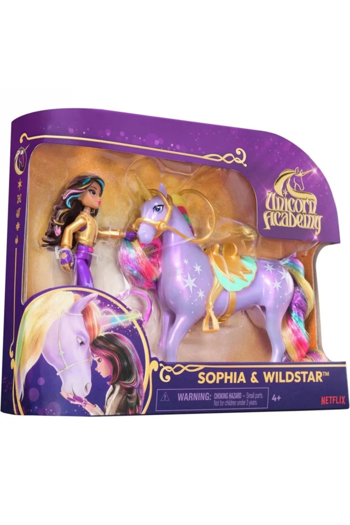 Unicorn Academy Sophia ve Wildstar Figür Seti