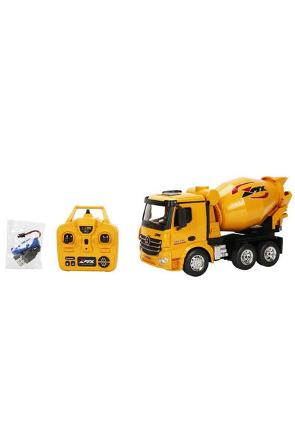 Uzaktan Kumandalı Sesli Işıklı Beton Mikseri 1:18