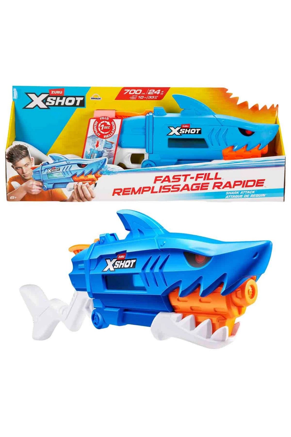 X Shot Fast Fill Shark Attack Su Atıcı