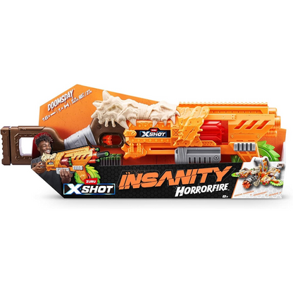X Shot Insanity Horrorfire Sünger Dart Atıcı 16li