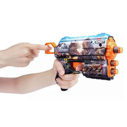 X Shot Skins Flux Jurassic World Dart Atıcı S1 8li