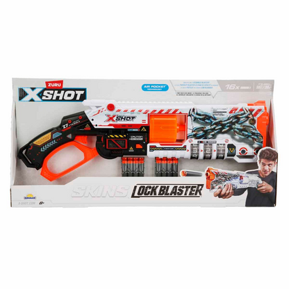 X Shot Skins Lock Blaster Sünger Dart Atıcı 56 cm