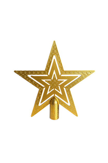 Yılbaşı Çam Ağacı Tepeliği Gold 18 cm