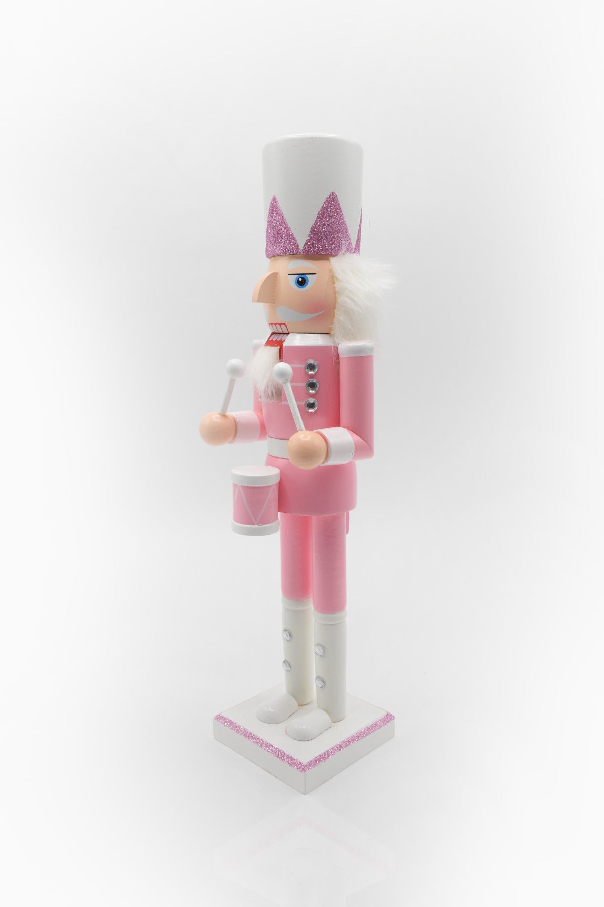Yılbaşı Süsü Kurşun Asker Pembe Seri 38 cm