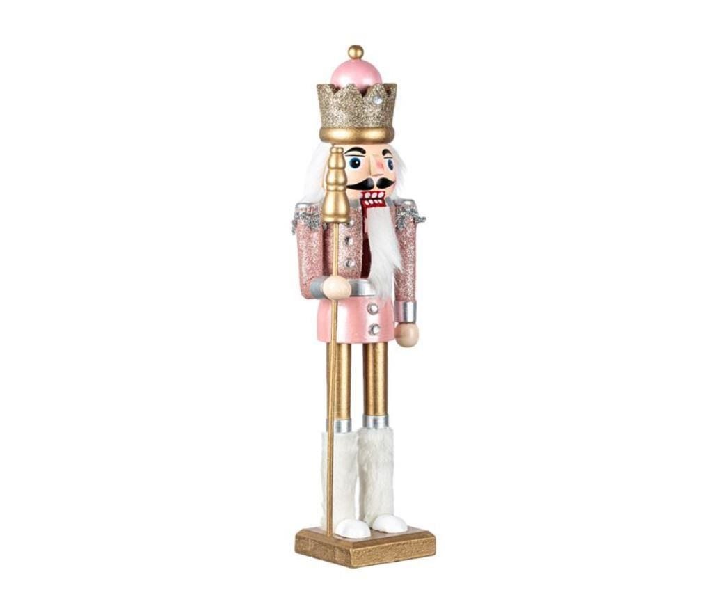 Yılbaşı Süsü Kurşun Asker Pembe Seri 38 cm
