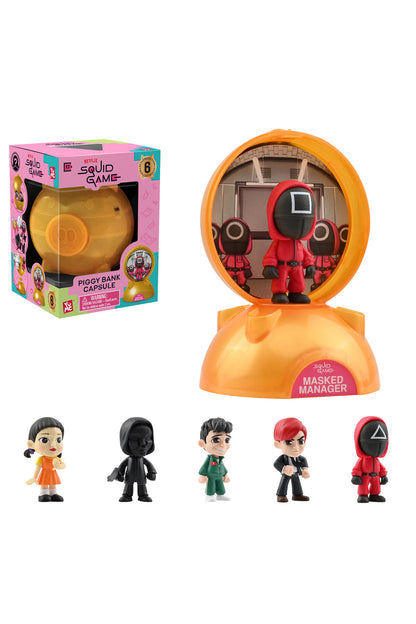 Yume Squid Game Piggy Bank Capsules Serisi 1